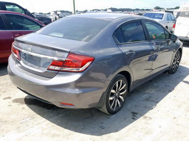 19XFB2F9XEE082307 - 2014 HONDA CIVIC EXL 石墨色 照片 4