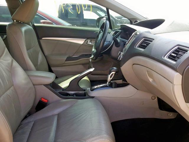 19XFB2F9XEE082307 - 2014 HONDA CIVIC EXL 石墨色 照片 5