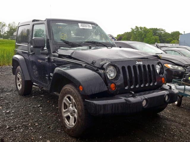 1C4AJWAG8DL627744 - 2013 JEEP WRANGLER S BLACK photo 1