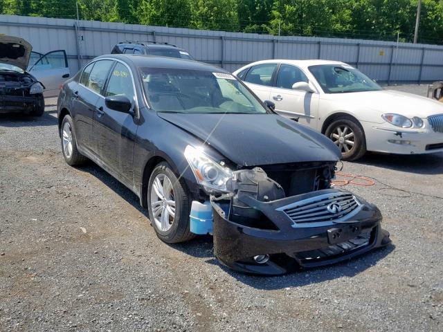 JN1CV6AR9CM682293 - 2012 INFINITI G37 BLACK photo 1