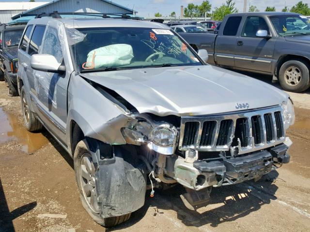 1J8HR58228C189779 - 2008 JEEP GRAND CHER SILVER photo 1