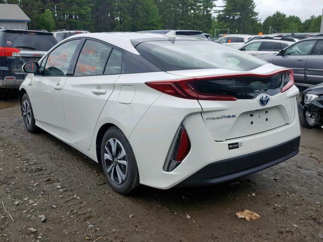 JTDKARFPXJ3084021 - 2018 TOYOTA PRIUS PRIM 白色 照片 3