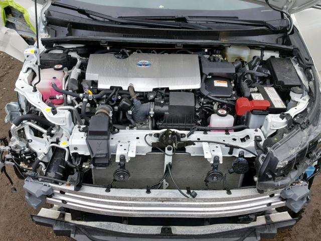 JTDKARFPXJ3084021 - 2018 TOYOTA PRIUS PRIM 白色 照片 7