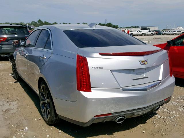 1G6AA5RX2J0168127 - 2018 CADILLAC ATS SILVER photo 3