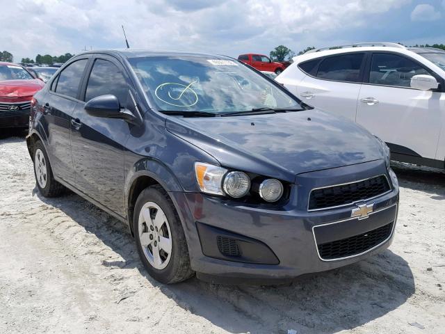 1G1JA5SH8D4224383 - 2013 CHEVROLET SONIC LS 灰色 照片 1