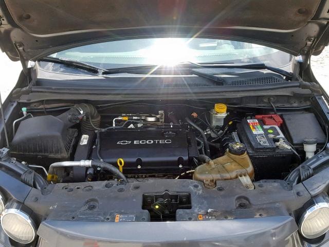 1G1JA5SH8D4224383 - 2013 CHEVROLET SONIC LS 灰色 照片 7