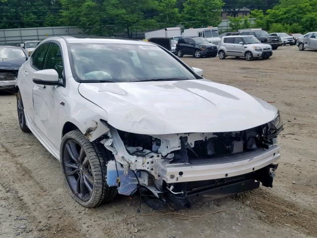 19UUB2F66JA012248 - 2018 ACURA TLX TECH+A WHITE photo 1