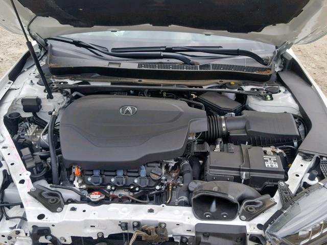 19UUB2F66JA012248 - 2018 ACURA TLX TECH+A WHITE photo 7