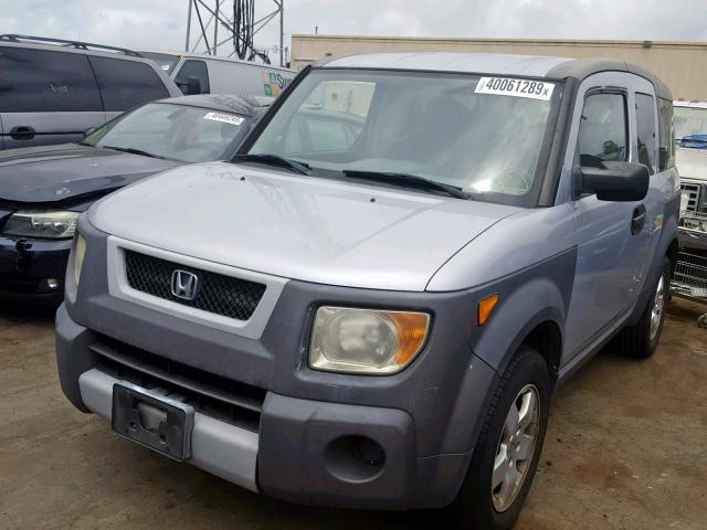 5J6YH28583L031341 - 2003 HONDA ELEMENT EX SILVER photo 2