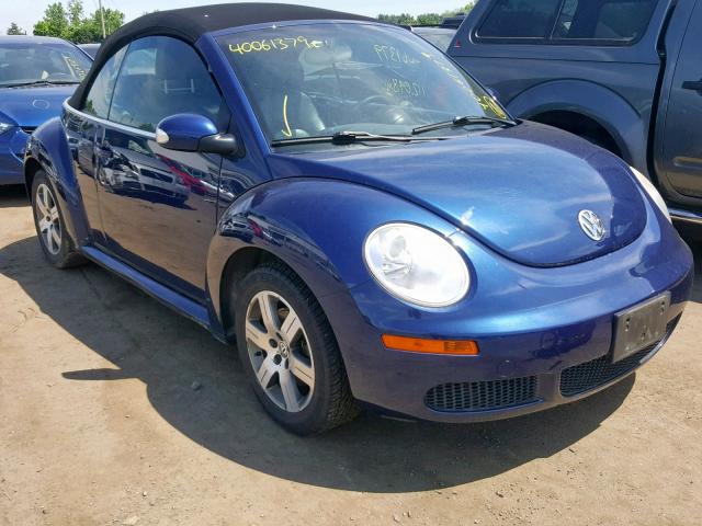 3VWRG31YX6M326481 - 2006 VOLKSWAGEN NEW BEETLE Mavi foto 1