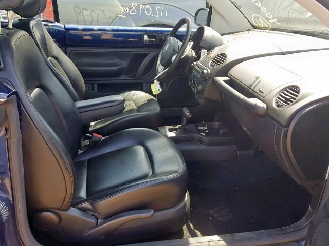 3VWRG31YX6M326481 - 2006 VOLKSWAGEN NEW BEETLE Mavi foto 5
