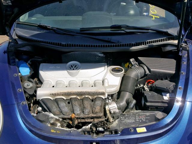 3VWRG31YX6M326481 - 2006 VOLKSWAGEN NEW BEETLE Mavi foto 7