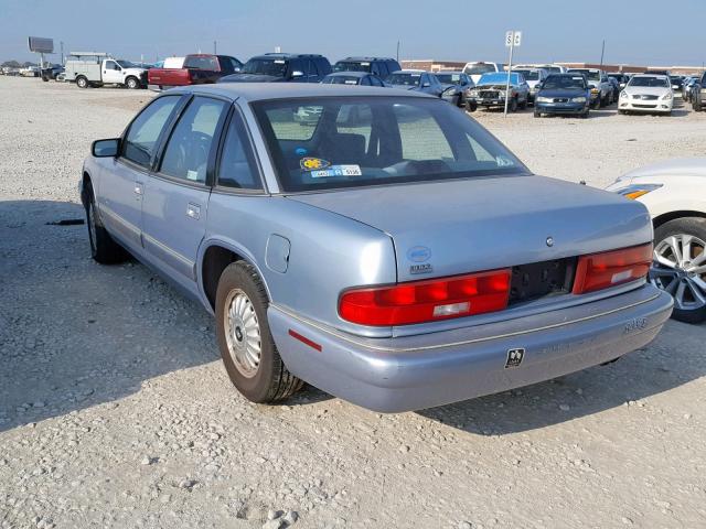 2G4WB52K2T1413526 - 1996 BUICK REGAL CUST BLUE photo 3