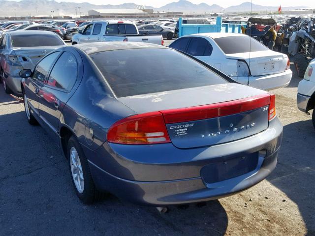 2B3HD46R53H555242 - 2003 DODGE INTREPID GREEN photo 3