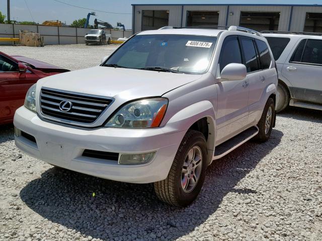 JTJBT20X480155572 - 2008 LEXUS GX 470 WHITE photo 2