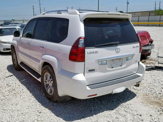 JTJBT20X480155572 - 2008 LEXUS GX 470 WHITE photo 3