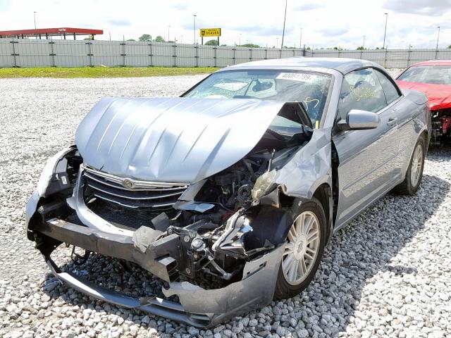 1C3LC55R48N260784 - 2008 CHRYSLER SEBRING TO SILVER photo 2