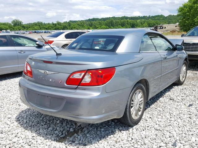 1C3LC55R48N260784 - 2008 CHRYSLER SEBRING TO SILVER photo 4