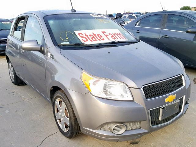 KL1TD6DE3BB241477 - 2011 CHEVROLET AVEO LS GRAY photo 1