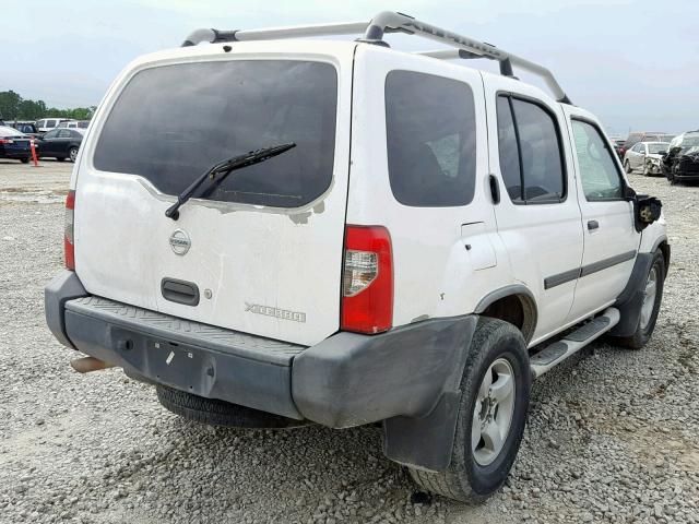 5N1ED28T94C652216 - 2004 NISSAN XTERRA XE WHITE photo 4