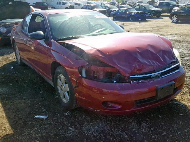 2G1WM15K369333511 - 2006 CHEVROLET MONTE CARL MAROON photo 1