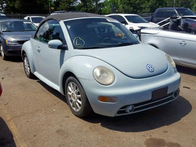 3VWCM31YX5M352219 - 2005 VOLKSWAGEN NEW BEETLE ლურჯი ფოტო 1