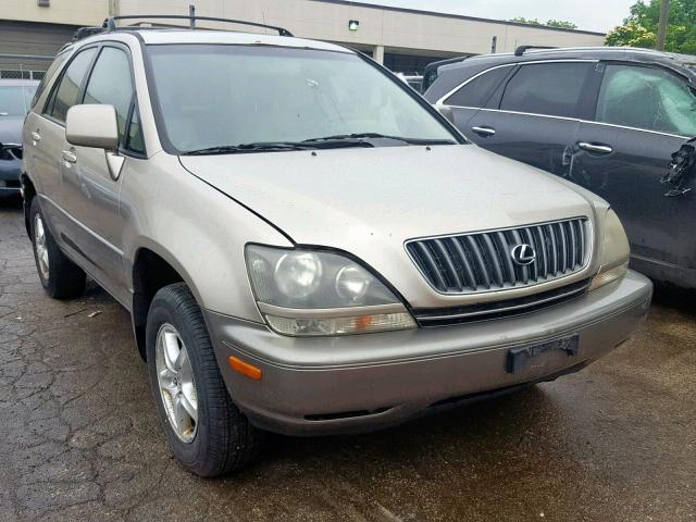 JT6HF10U0X0063594 - 1999 LEXUS RX 300 BEIGE photo 1