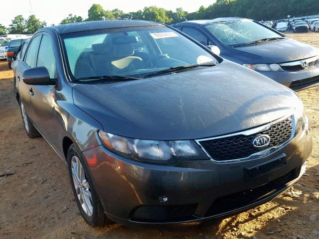 KNAFU4A24C5514301 - 2012 KIA FORTE EX GRAY photo 1