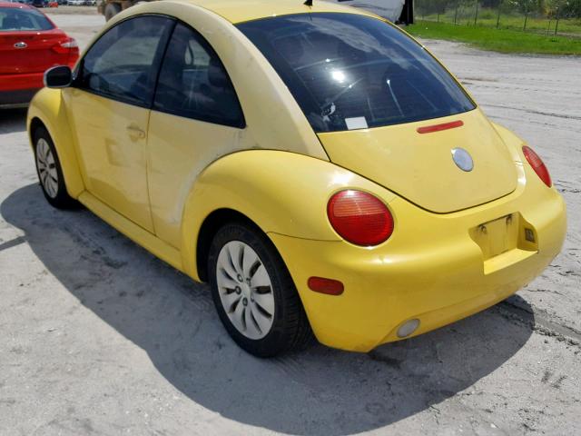 3VWBK31C35M414596 - 2005 VOLKSWAGEN NEW BEETLE Sarı foto 3