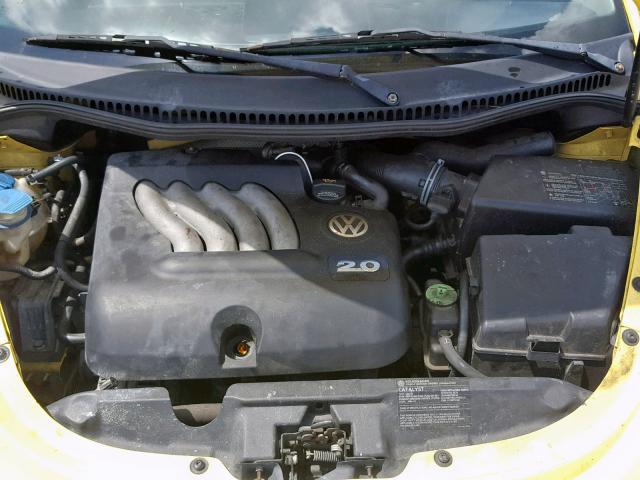 3VWBK31C35M414596 - 2005 VOLKSWAGEN NEW BEETLE Sarı foto 7