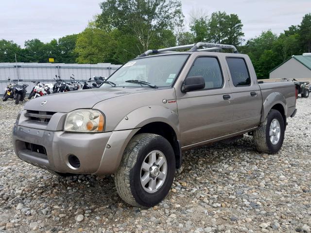 1N6MD27Y83C411093 - 2003 NISSAN FRONTIER C TAN photo 2