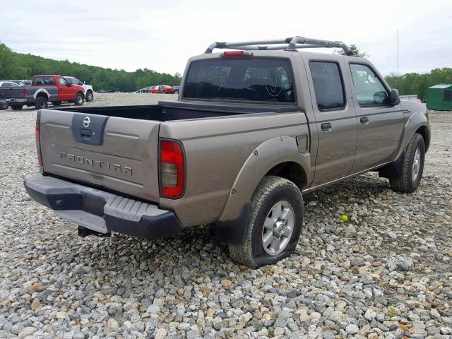 1N6MD27Y83C411093 - 2003 NISSAN FRONTIER C TAN photo 4