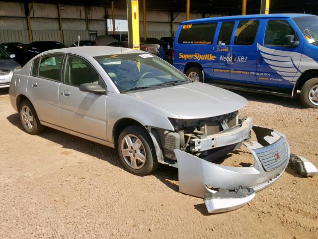 1G8AJ55FX7Z147051 - 2007 SATURN ION LEVEL SILVER photo 1