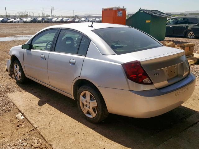 1G8AJ55FX7Z147051 - 2007 SATURN ION LEVEL SILVER photo 3