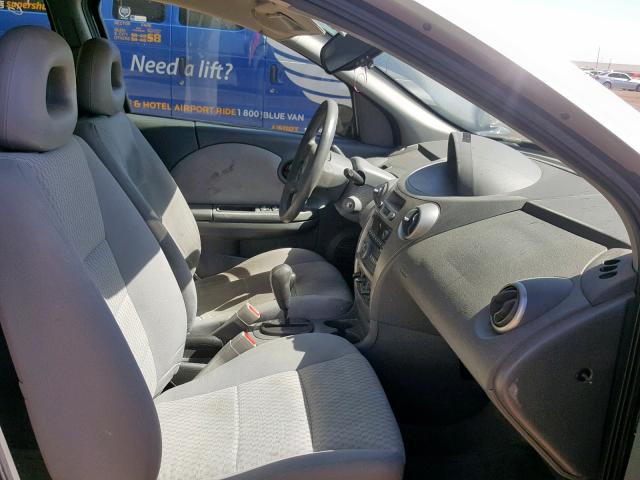 1G8AJ55FX7Z147051 - 2007 SATURN ION LEVEL SILVER photo 5