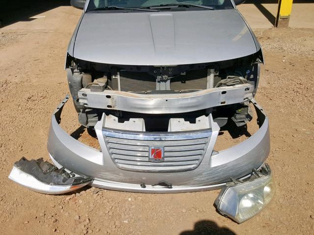 1G8AJ55FX7Z147051 - 2007 SATURN ION LEVEL SILVER photo 9