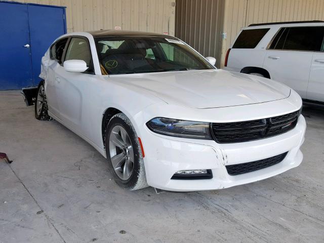 2C3CDXHG7JH176167 - 2018 DODGE CHARGER SX WHITE photo 1