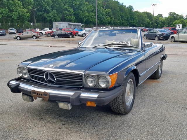 1D704412019822 - 1974 MERCEDES-BENZ SLC BLUE photo 2