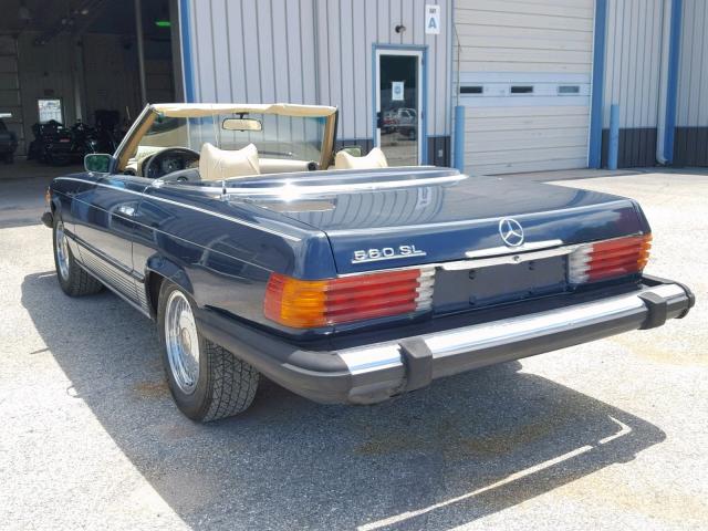 1D704412019822 - 1974 MERCEDES-BENZ SLC BLUE photo 3