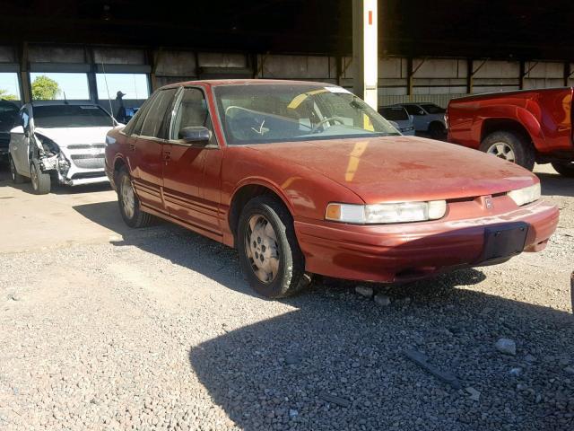 1G3WH52M4TF352225 - 1996 OLDSMOBILE CUTLASS SU RED photo 1