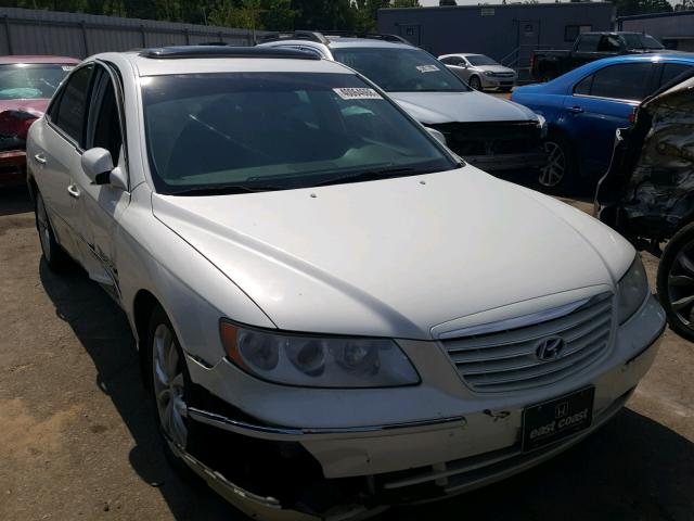 KMHFC46F66A115687 - 2006 HYUNDAI AZERA SE WHITE photo 1