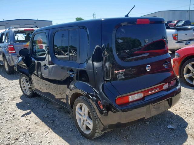 JN8AZ28R79T100735 - 2009 NISSAN CUBE BASE BLACK photo 3