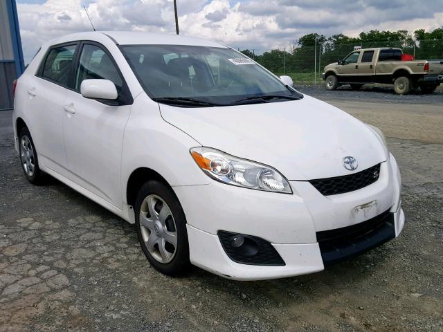 2T1LE4EEXAC012738 - 2010 TOYOTA COROLLA MA WHITE photo 1