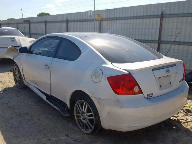 JTKDE177950013826 - 2005 TOYOTA SCION TC თეთრი ფოტო 3