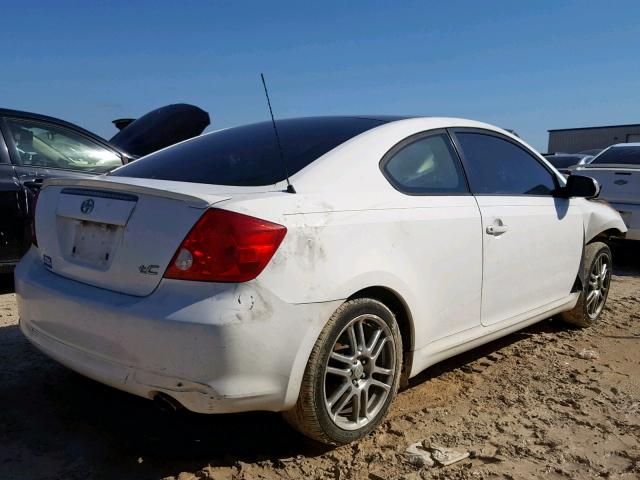 JTKDE177950013826 - 2005 TOYOTA SCION TC თეთრი ფოტო 4