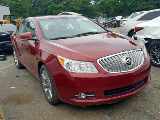 1G4GC5ED0BF202007 - 2011 BUICK LACROSSE C RED photo 1