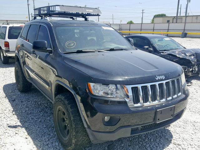 1J4RS4GG6BC704369 - 2011 JEEP GRAND CHER BLACK photo 1