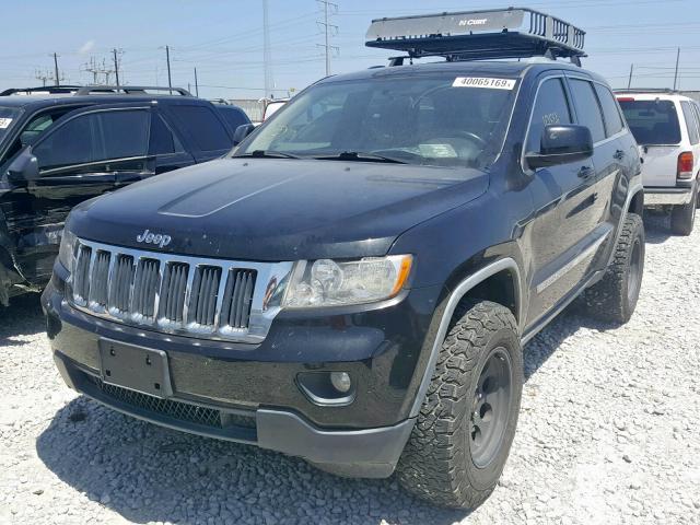 1J4RS4GG6BC704369 - 2011 JEEP GRAND CHER BLACK photo 2