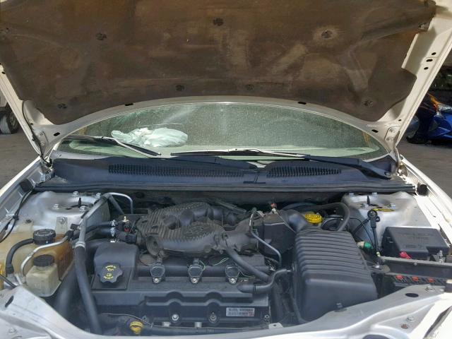 1C3EL75R86N168997 - 2006 CHRYSLER SEBRING GT SILVER photo 7