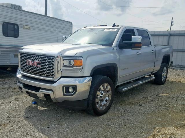 1GT42XE87GF134529 - 2016 GMC SIERRA K35 SILVER photo 2